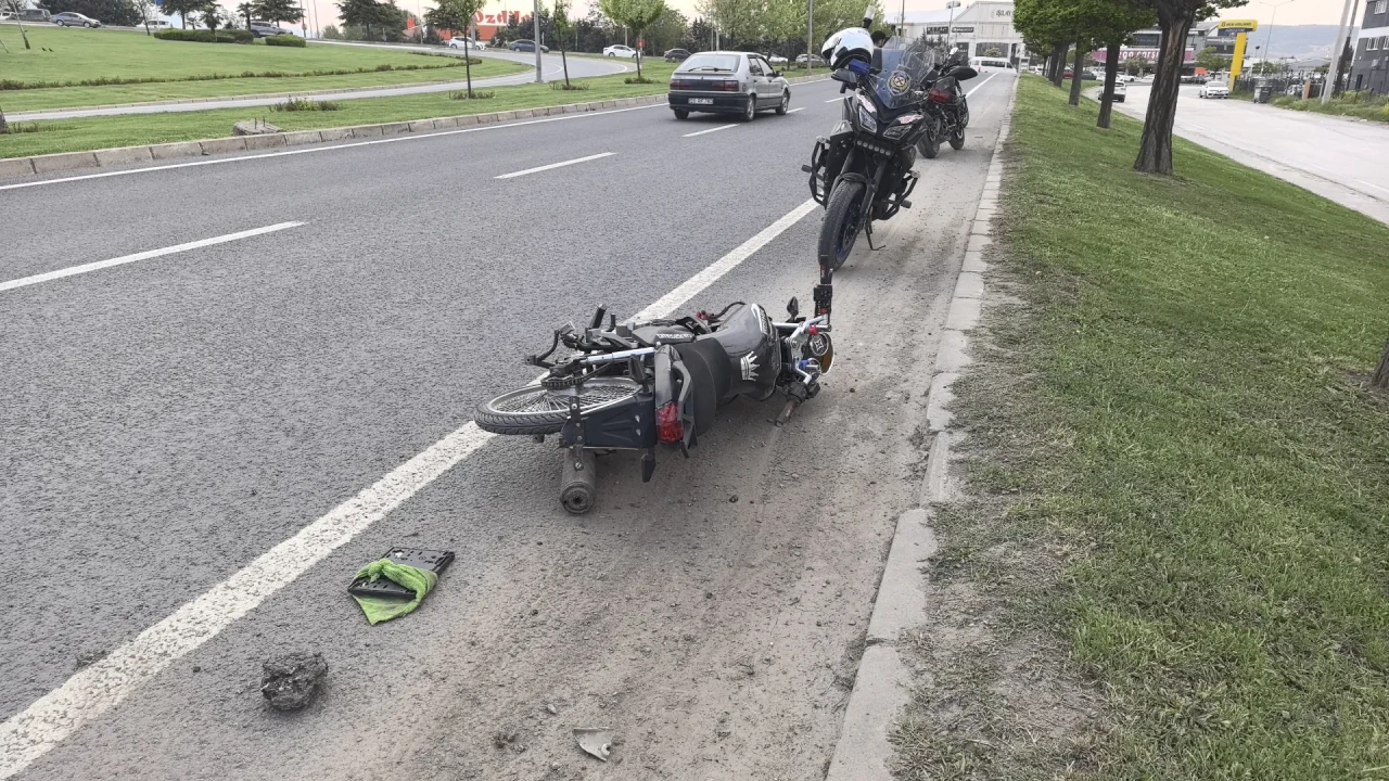 Bursa’da motosikletli kovalamaca: Kaza yapan sürücü ehliyetsiz çıktı