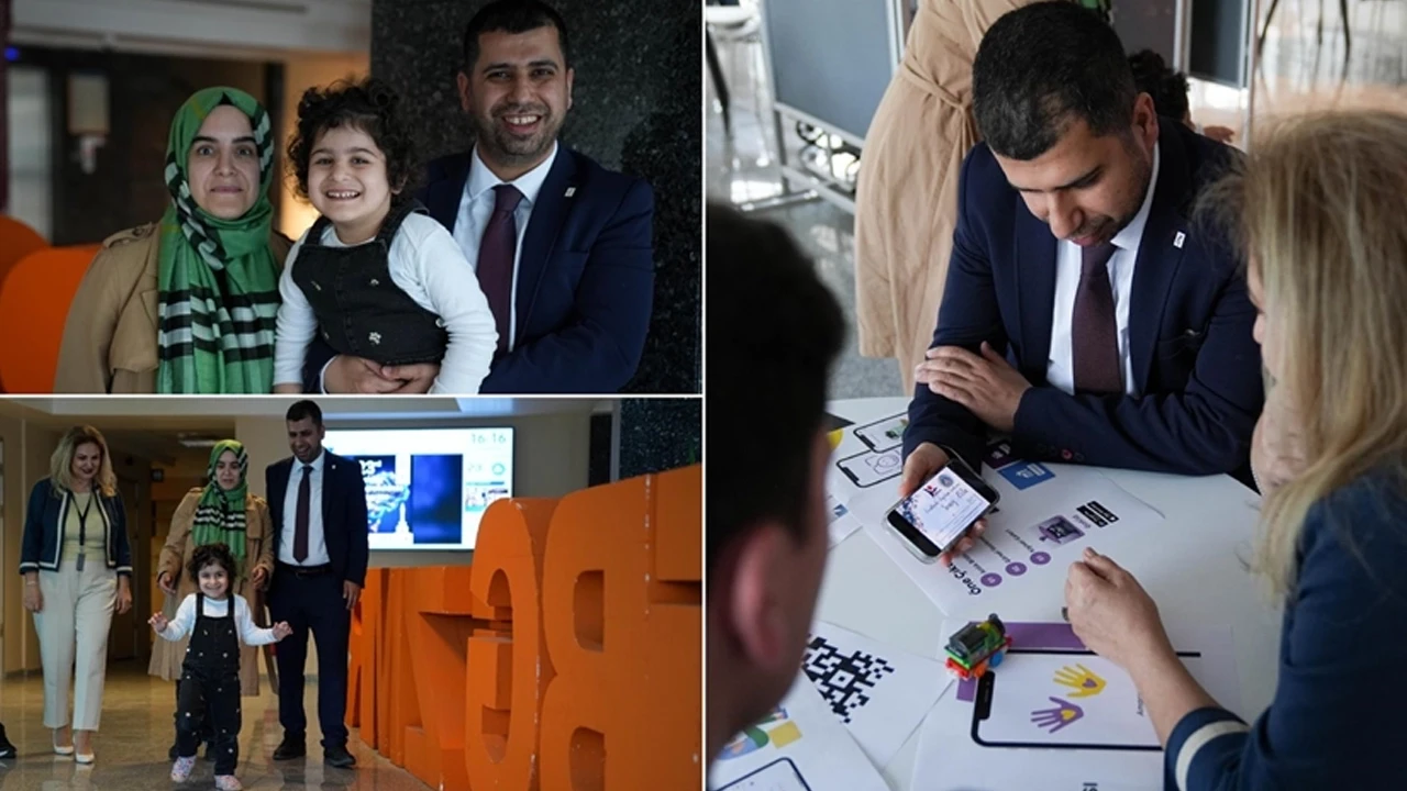 Öğretim görevli baba, engelli kızı için mobil uygulama geliştirdi