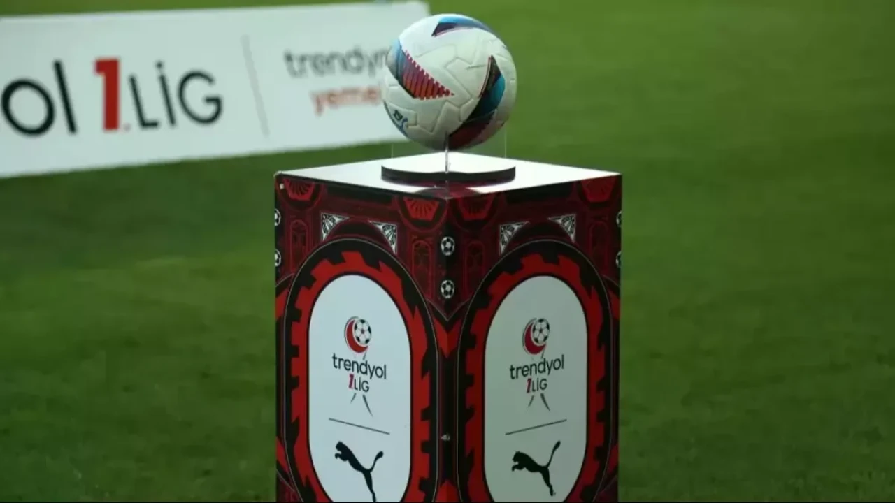 Trendyol 1. Lig'de 33 hafta heyecanı! İşte maç programı...