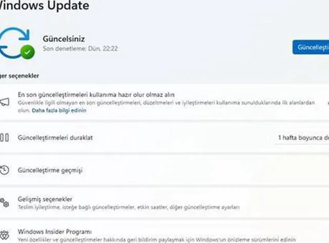 Windows Update değişiyor! Artık uygulamalar da bu sistem üzerinden güncellenecek