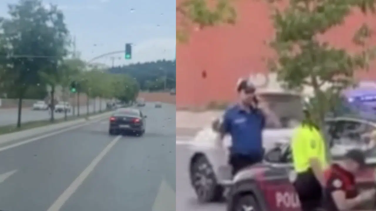 Küçükçekmece'de feci kaza: Motosiklet sürücüsü can verdi!
