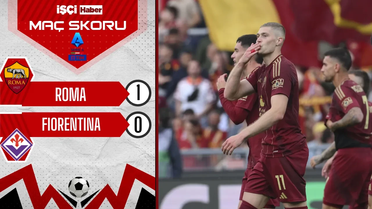 Roma, Fiorentina karşısında 3 puanı tek golle aldı! Yenilmezlik serisi 19 maça çıktı