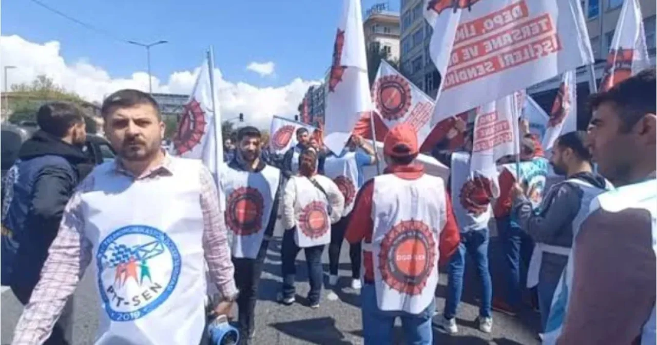 PTT-Sen Denetleme Kurulu Başkanı Emin Kan'dan 1 Mayıs mesajı