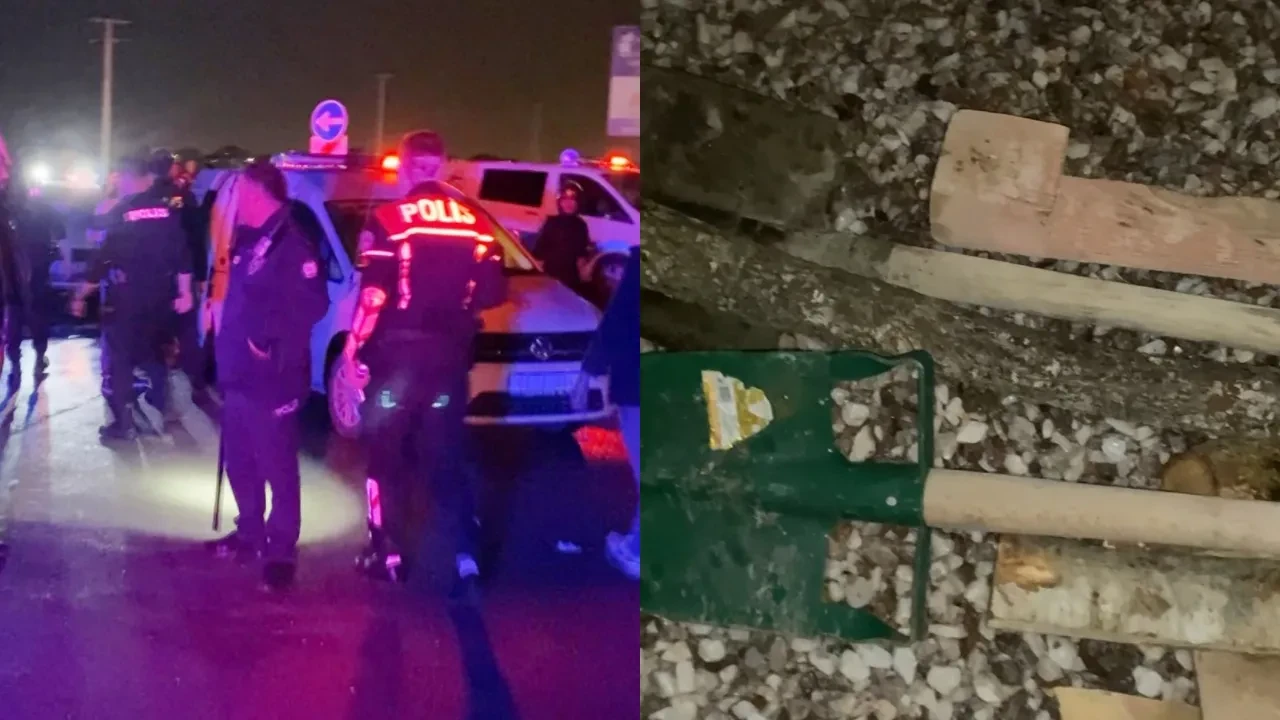 Aksaray'da kürek ve sopalı kavga! Taraftarlar birbirine girdi: 6 yaralı!