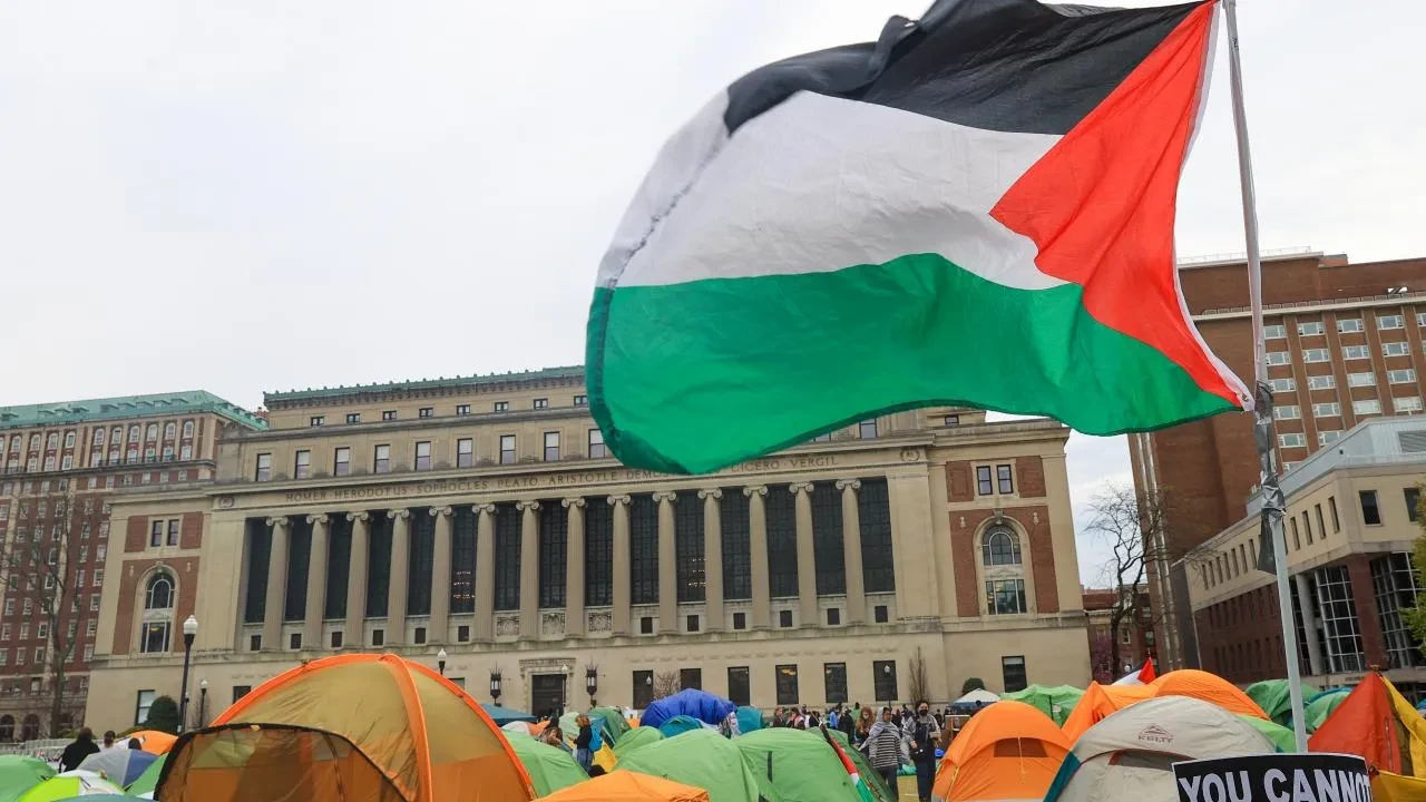 Washington Üniversitesi’nde Filistin protestosu: 30 gösterici gözaltına alındı