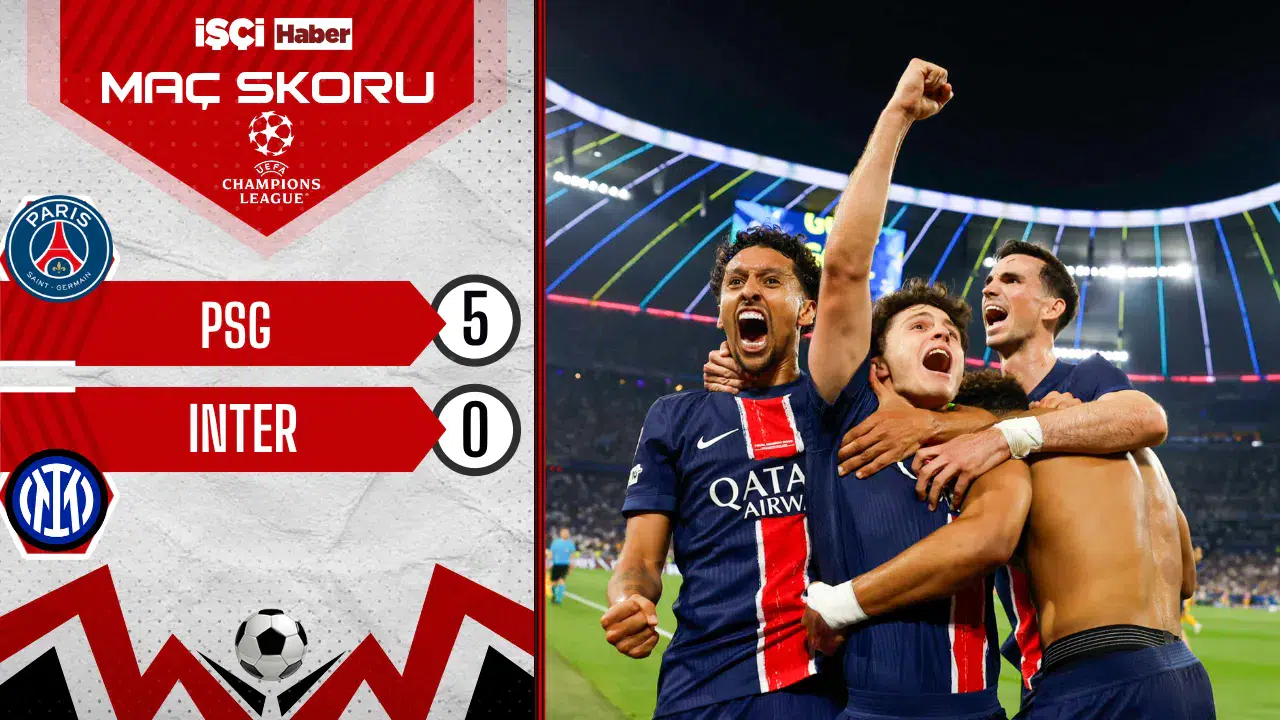 PSG, Inter'i ezdi geçti! Şampiyonlar Ligi'ni tarihinde ilk kez kazandı