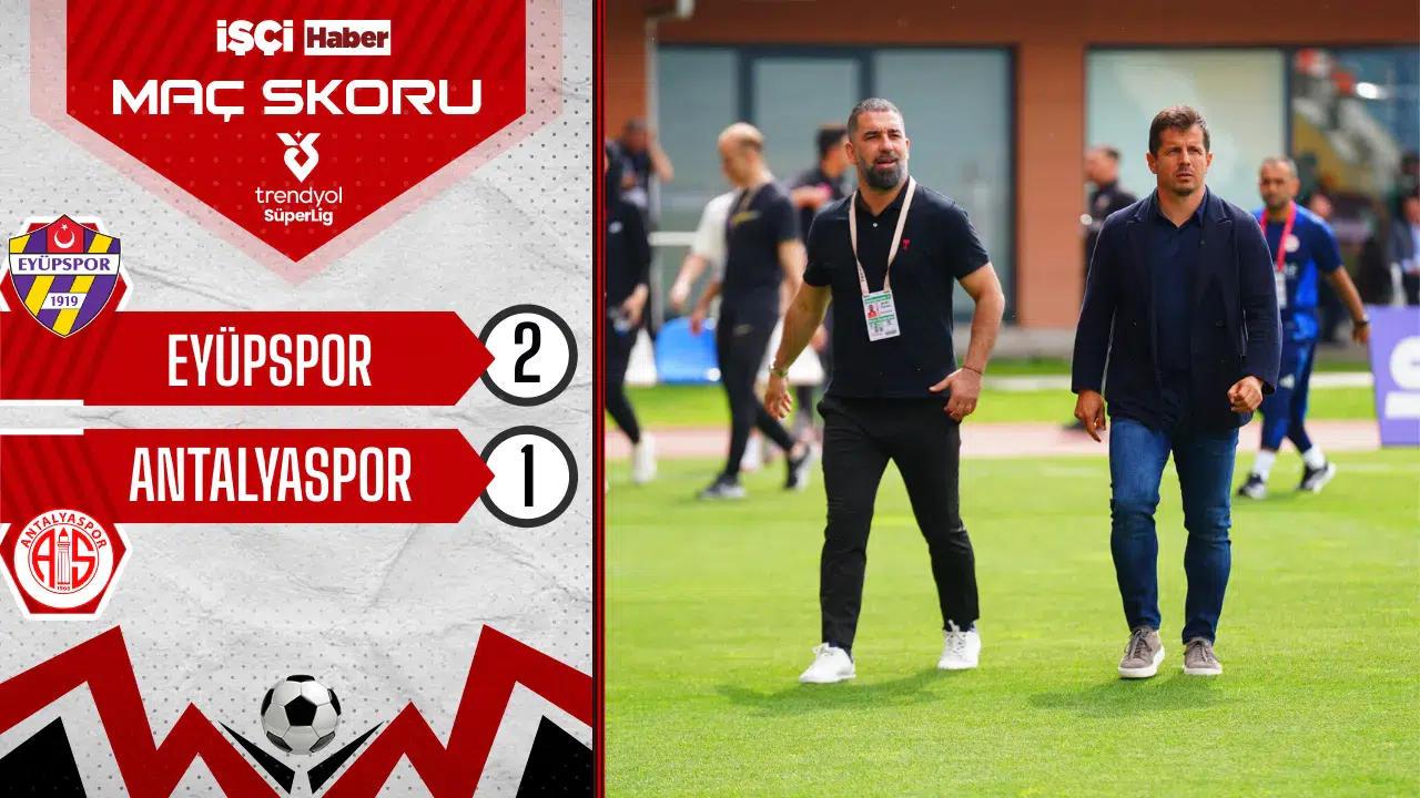 Eyüpspor, Antalyaspor'u 2-1 mağlup ederek 5 maç sonra galip geldi