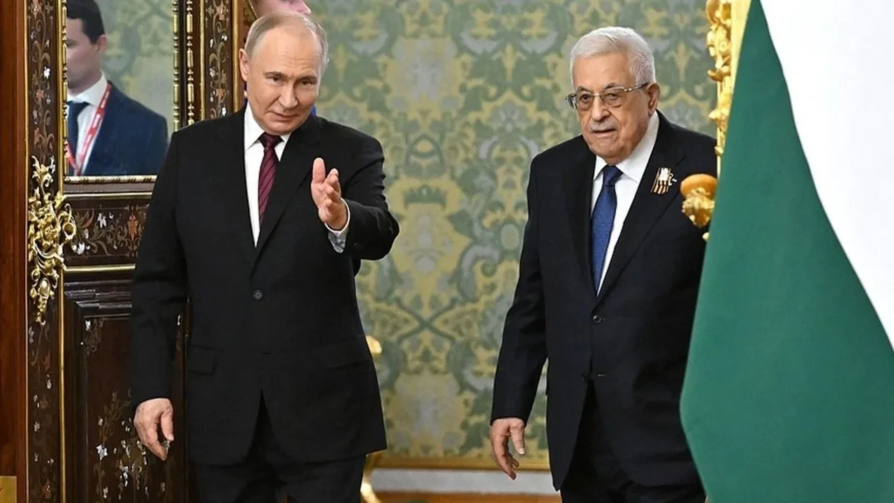 Gazze için tarihi görüşme: Putin ve Abbas’tan ortak tepki!