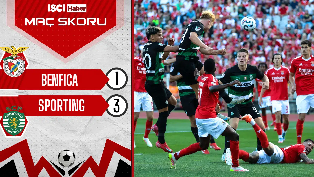 Orkun Kökçü'nün golü Benfica'ya yetmedi: Portekiz Kupası Sporting'in