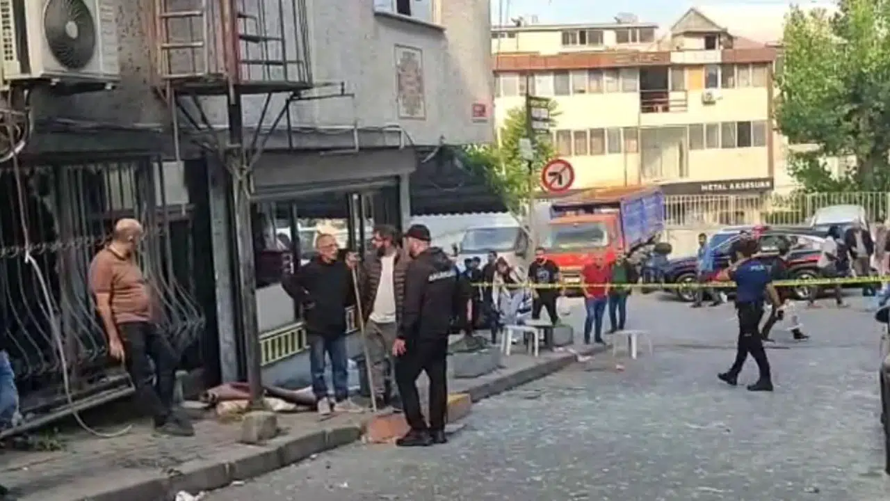 Güngören'de korku dolu anlar: İşyerinde patlama!
