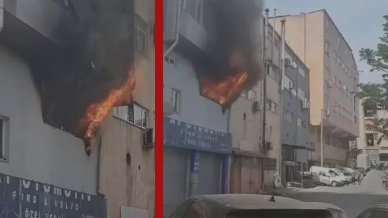 Kağıthane'de yangın: Ölü ve yaralılar var!