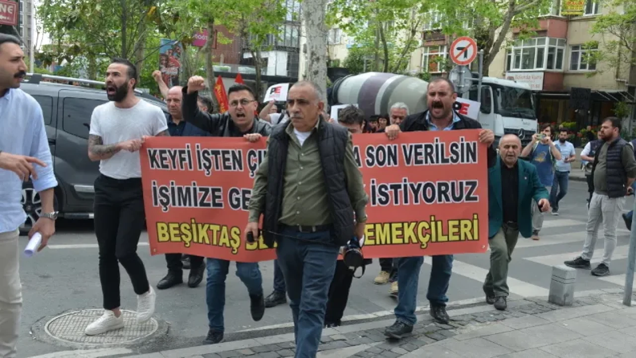 Beşiktaş Belediyesi'nde işçi krizi: 70 işçi bir mesajla işsiz kaldı!
