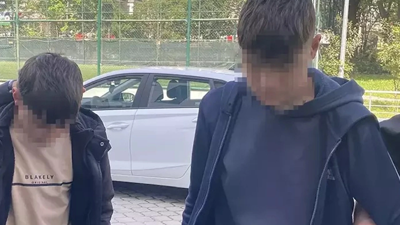 Samsun'da 15 yaşındaki çocuklar, husumetlilerin evine tüfekle saldırdı