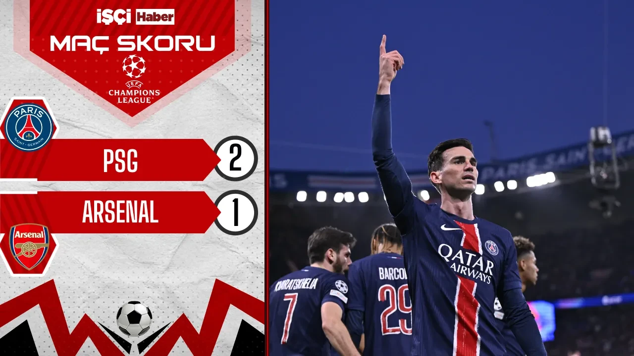 PSG, Arsenal'ı 2-1 mağlup etti: Şampiyonlar Ligi finalinde Inter'in rakibi oldu