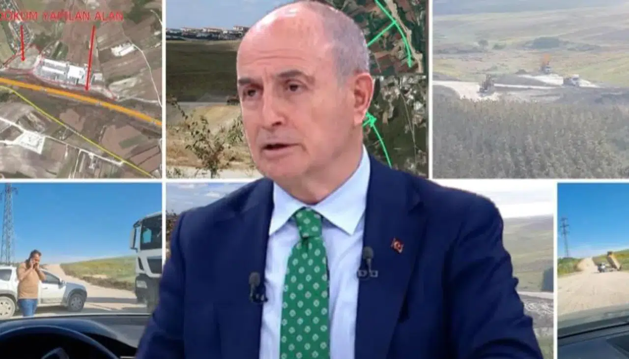 500 bin kamyonluk hafriyatın hesabı soruluyor: CHP’li Başkan Akgün gözaltında