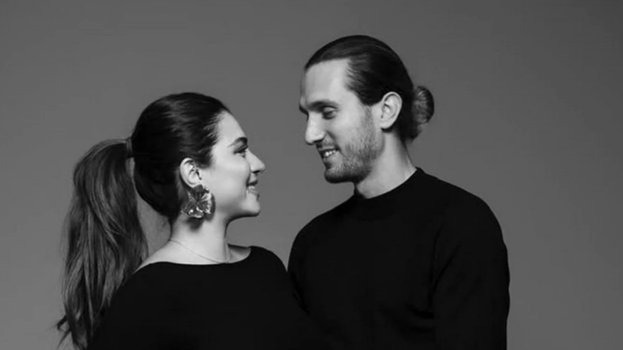 Melisa Aslı Pamuk ve Yusuf Yazıcı'nın bebeği Mylan ilk kez görüntülendi