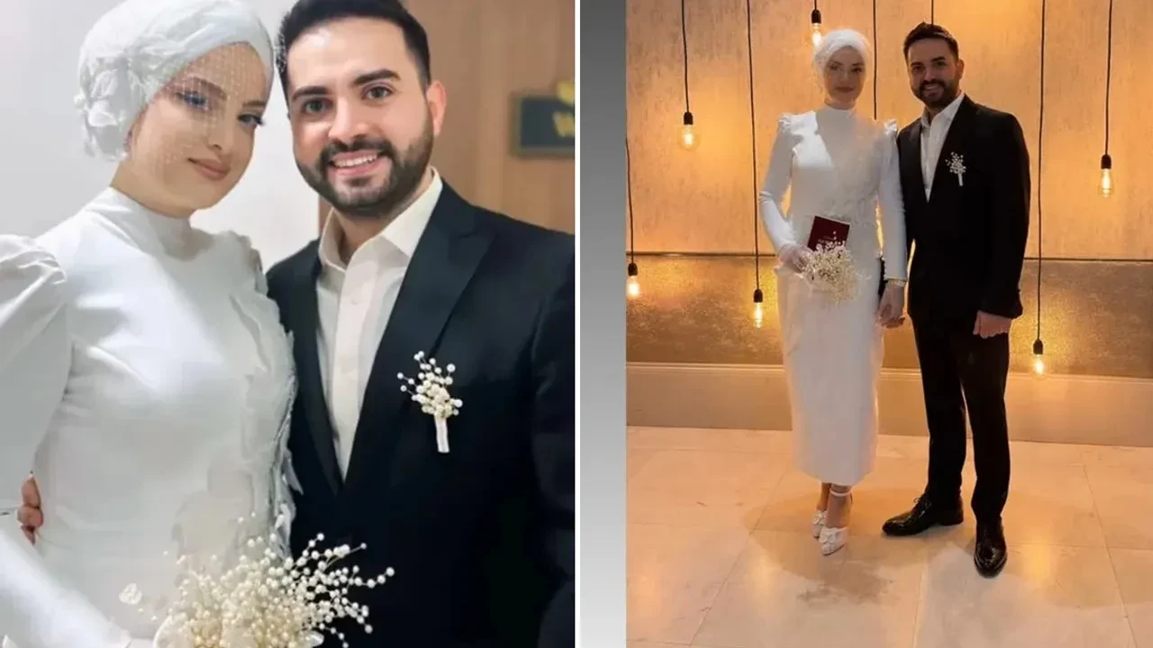 Kadir Ezildi ile Gamze Türkmen evlendi: İşte o anlar