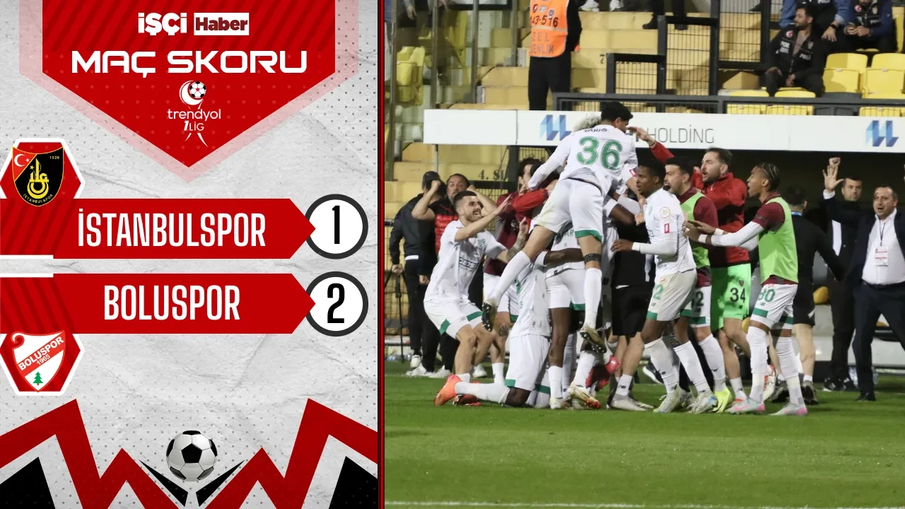 Boluspor, İstanbulspor'u saf dışı bıraktı! 1. Lig'de play-off yarı finalinin adı belli oldu