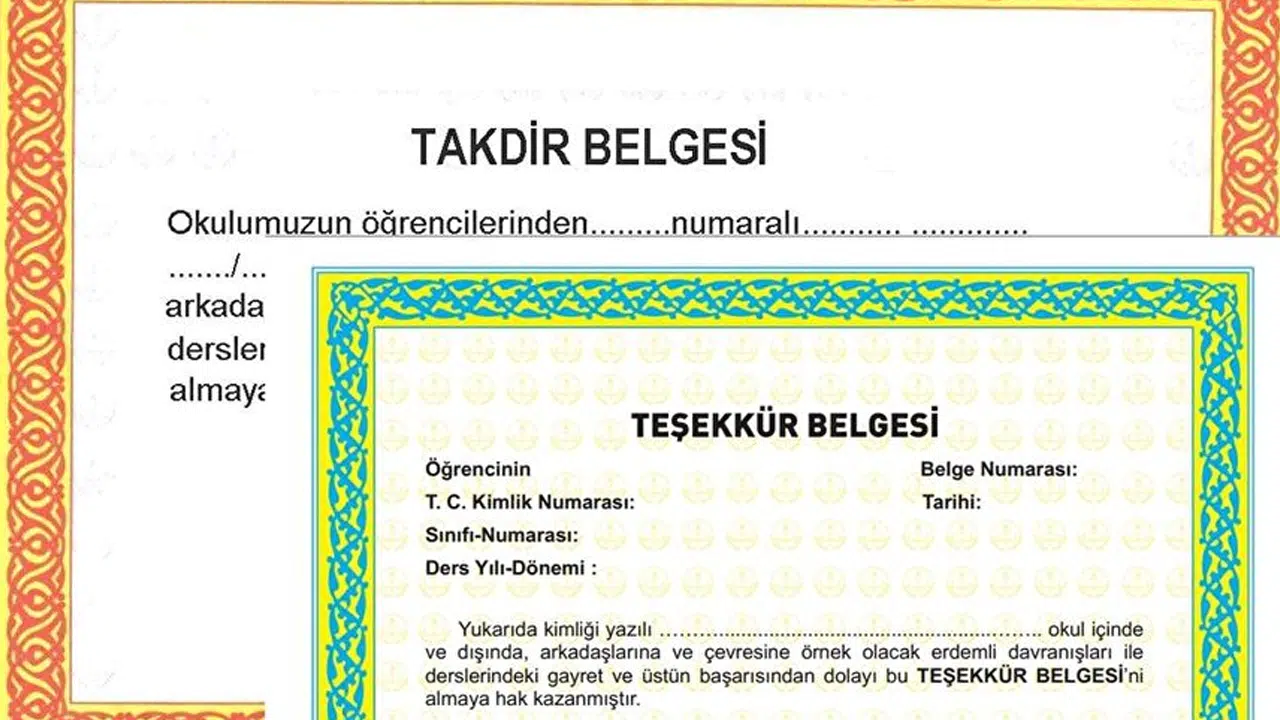 Takdir ve teşekkür puan hesaplama nasıl yapılır? Karne alacak öğrenciler dikkat!