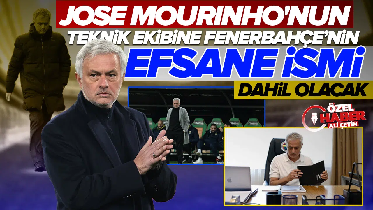 Fenerbahçe Başkanı Ali Koç'tan sürpriz hamle: Jose Mourinho'nun yanına gelecek yardımcı antrenör belli oldu