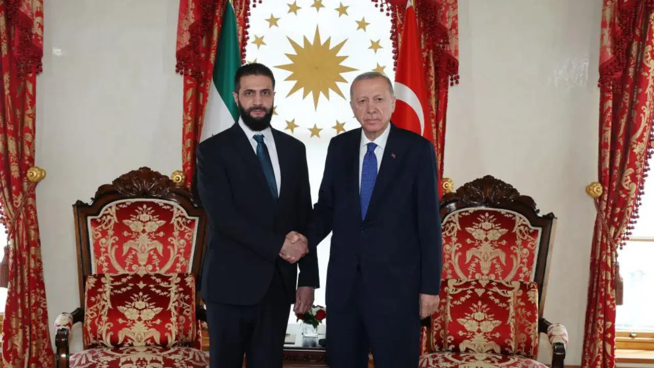 İstanbul'da kritik ziyaret: Erdoğan ile Şara bir araya geldi