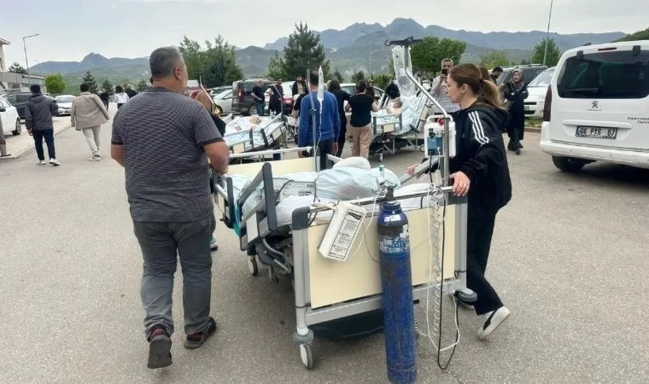 Tunceli Devlet Hastanesi’nde yangın: Hastalar tahliye edildi
