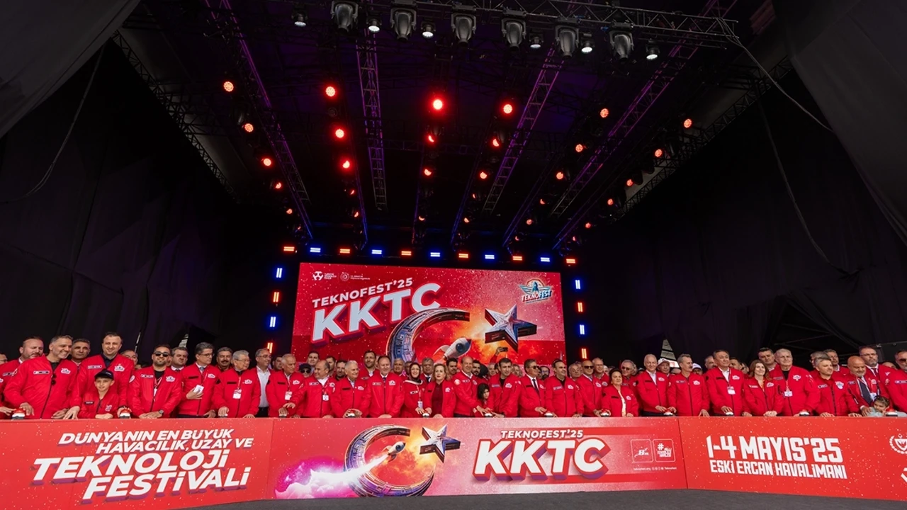 TEKNOFEST KKTC'ye ilk gününde 62 bin ziyaretçi!