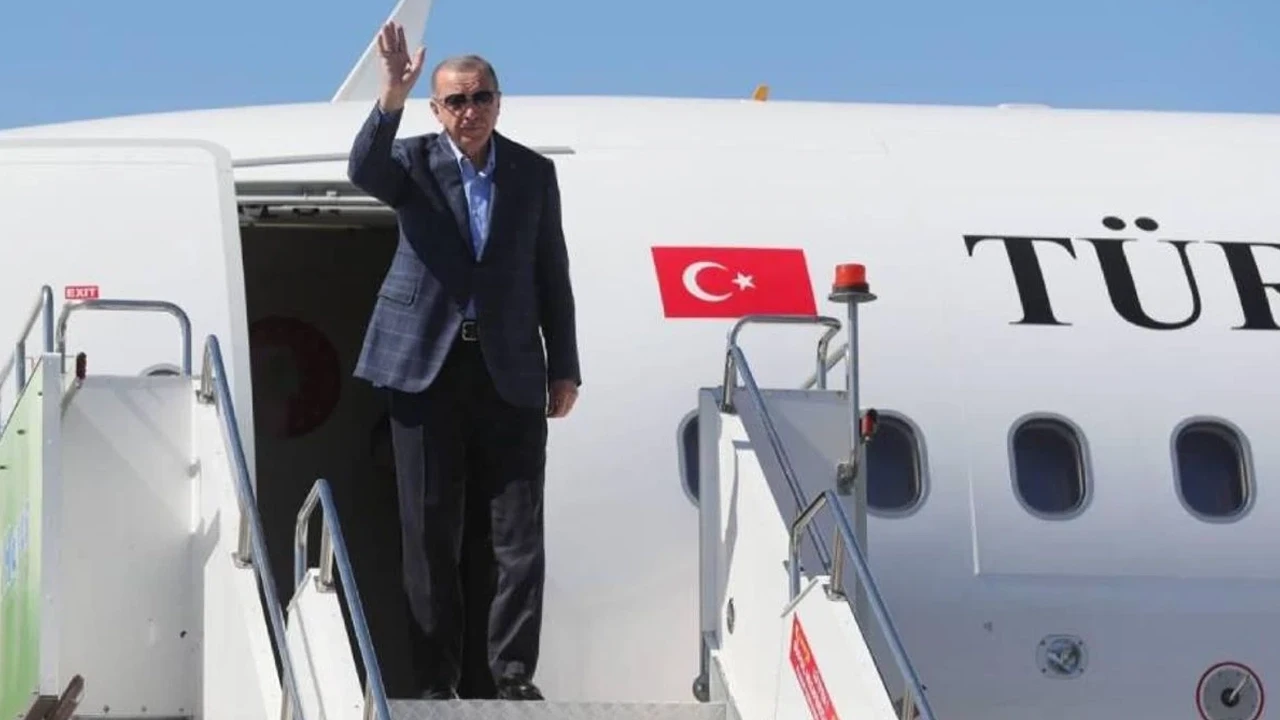 Cumhurbaşkanı Erdoğan, KKTC'de!