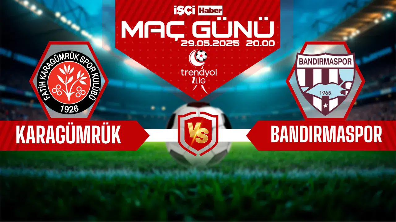 Süper Lig'e yükselen son takım belli olacak! Karagümrük-Bandırmaspor maçı ne zaman, saat kaçta ve hangi kanalda?