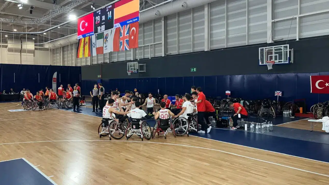 Türkiye, 23 Yaş Altı Tekerlekli Sandalye Basketbol Dünya Şampiyonası'nda yarı finale yükseldi