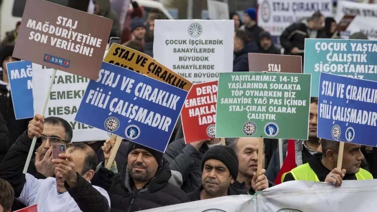 Staj ve çıraklık mağdurları çözüm bekliyor