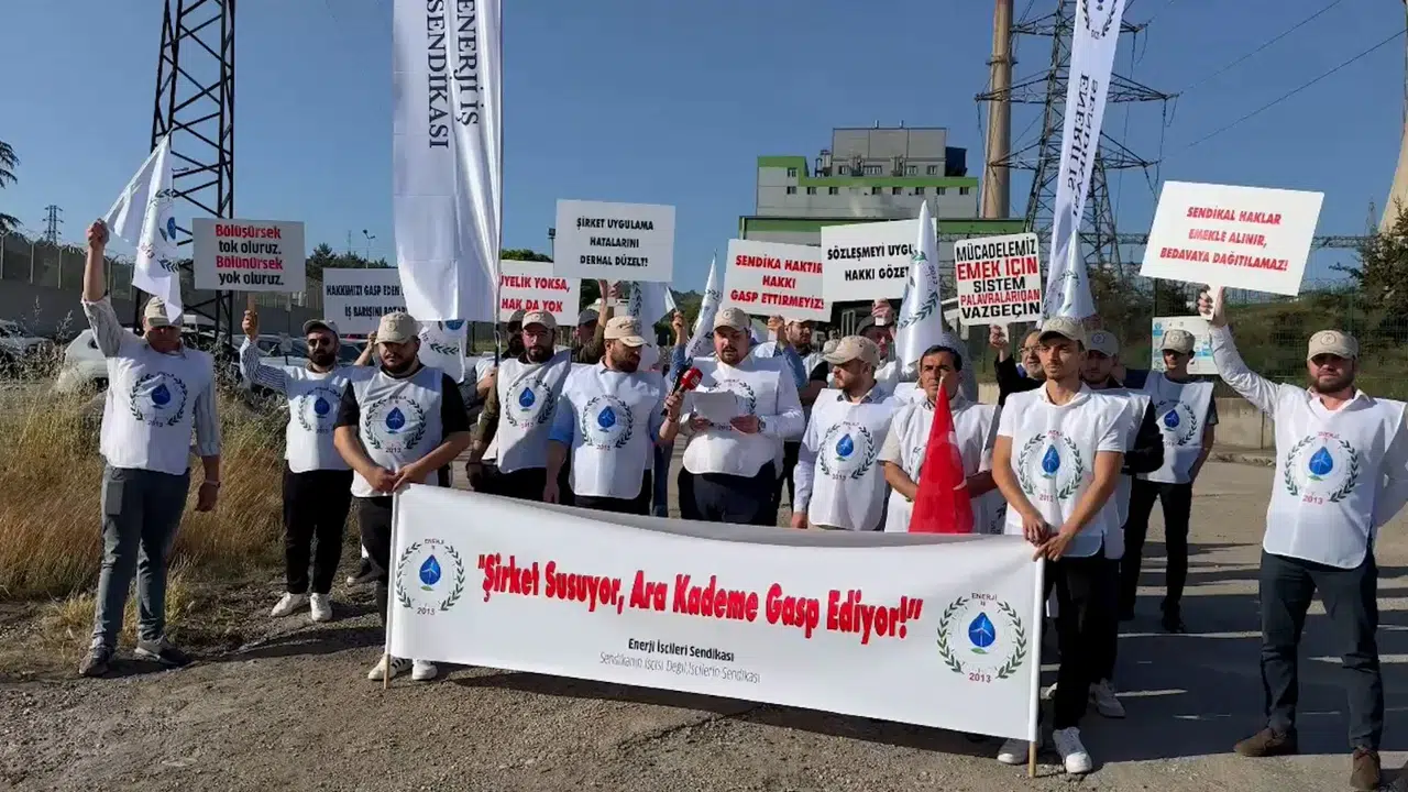 Enerji İşçileri Sendikası, Polat Elektrik’te yaşanan uygulamalara ilişkin basın açıklaması yaptı