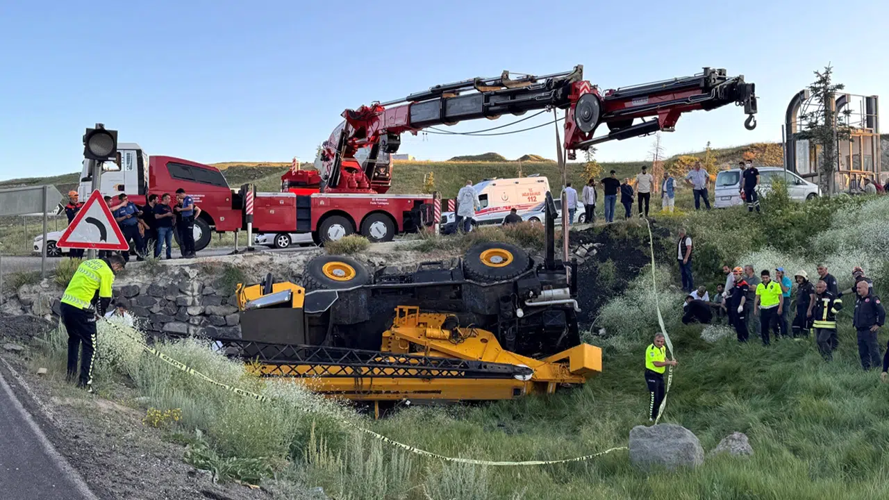 Devrilen vincin altında kaldı: Genç operatör feci şekilde can verdi