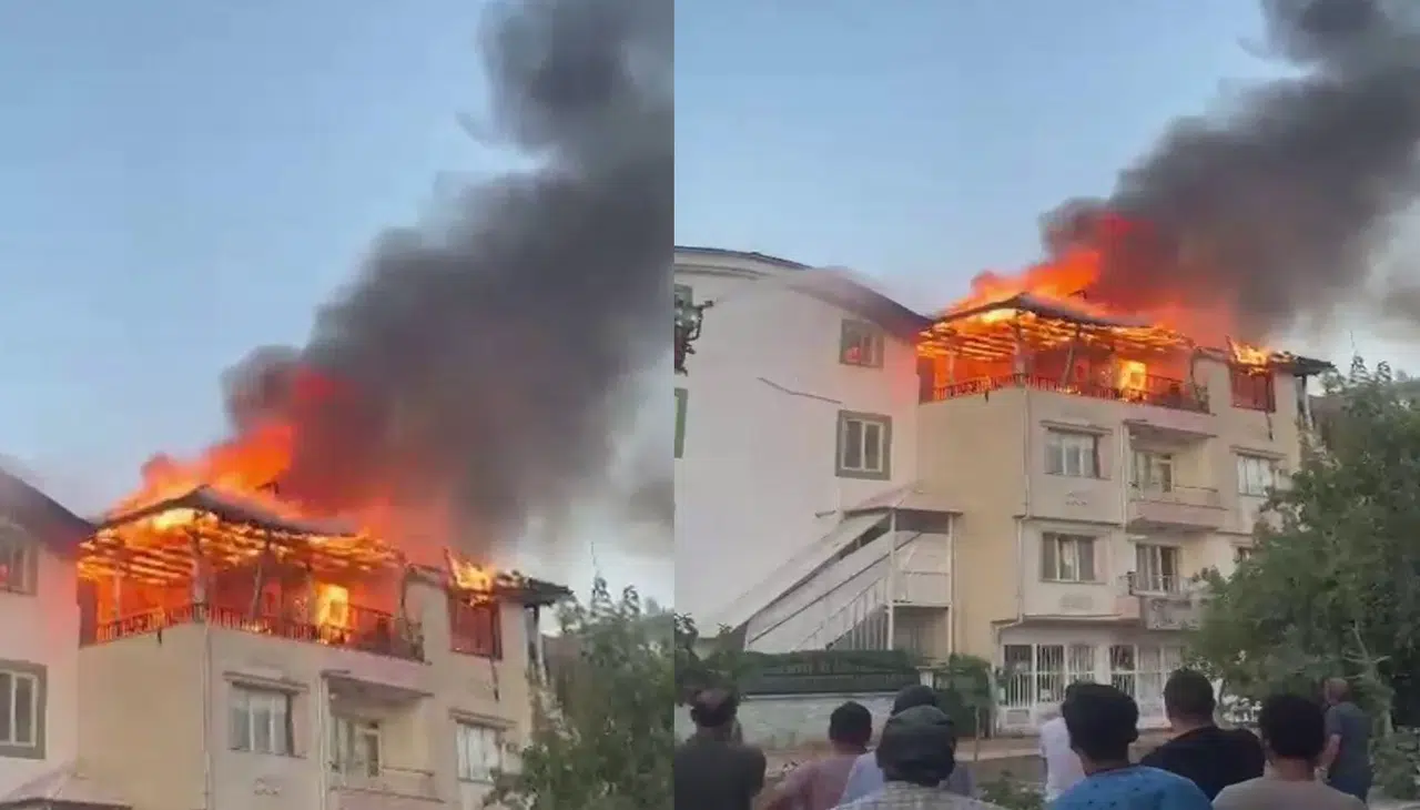 Adıyaman’da mangal faciaya dönüştü: Ev alevlere teslim oldu