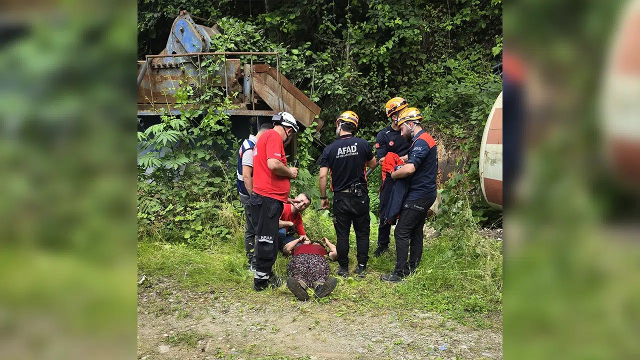 Rize'de kaybolan genç kadın gölette yaralı halde bulundu