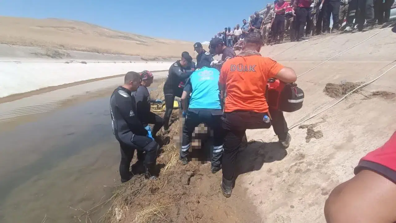 Diyarbakır'da sulama kanalına düşen yaşlı adamın cesedi bulundu