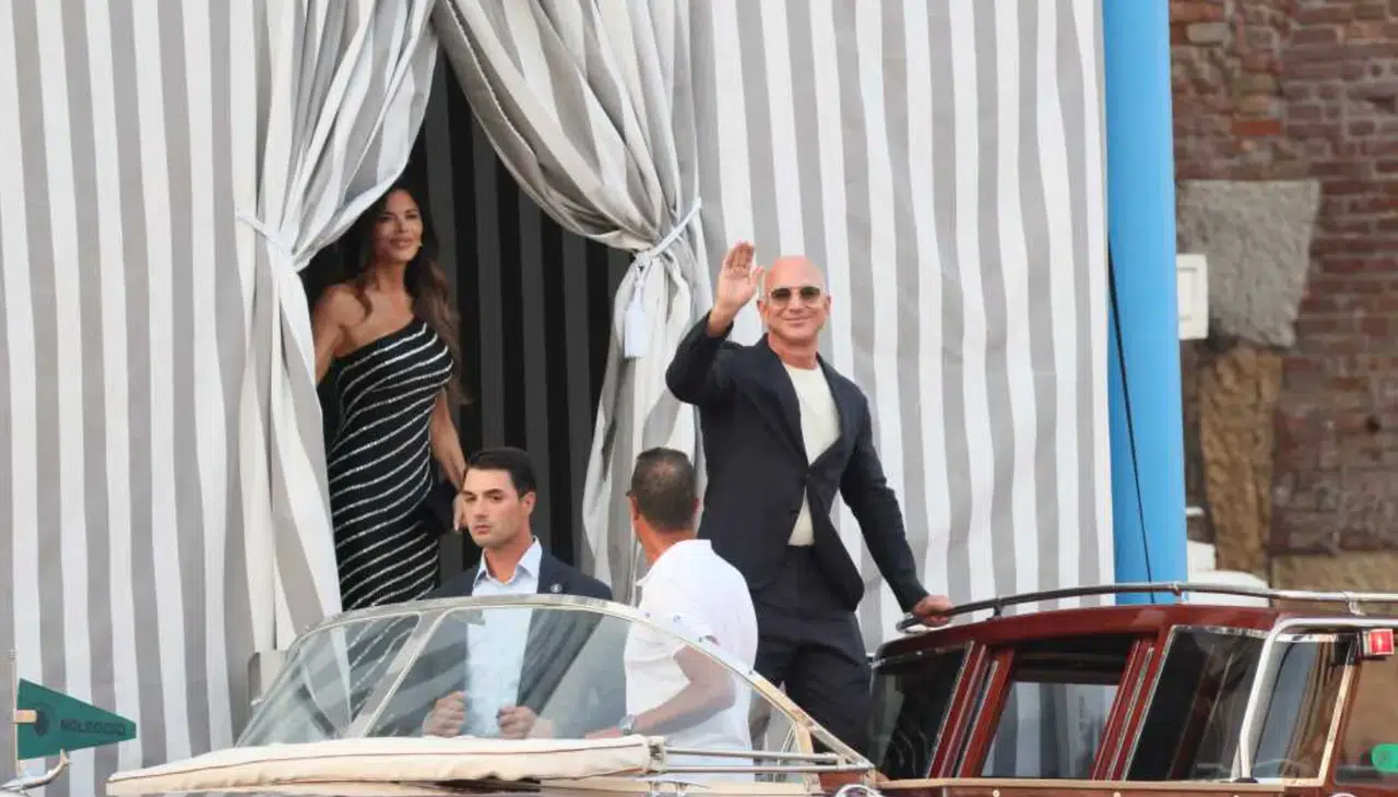 Venedik’te milyar dolarlık aşk: Jeff Bezos’un düğününe dünya akın etti