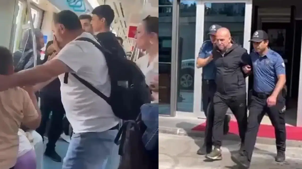 Marmaray’daki yumruklu saldırıda yeni gelişme: Genç kadın şikayetçi oldu!