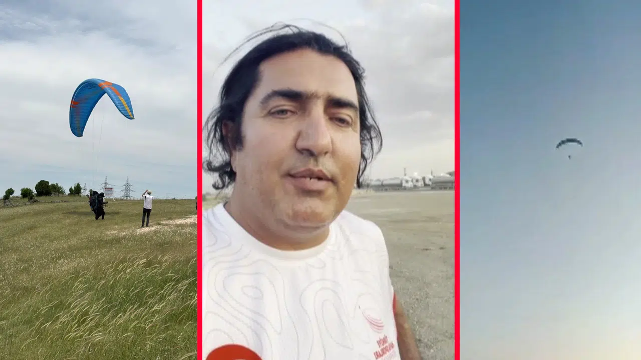 Türk yamaç paraşütü pilotundan tarihi başarı! 7 saat havada kaldı
