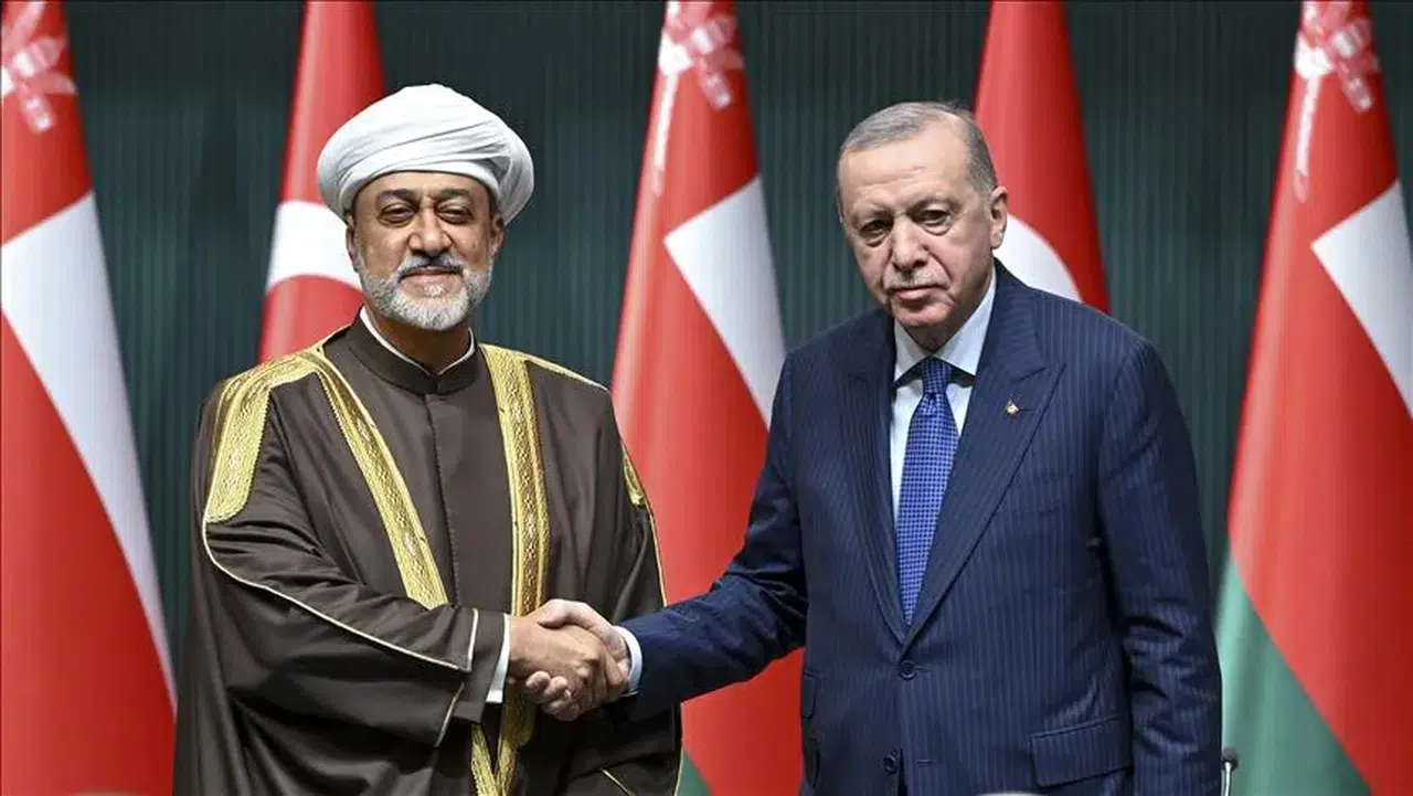 Cumhurbaşkanı Erdoğan, Umman Sultanı El Said ile görüştü