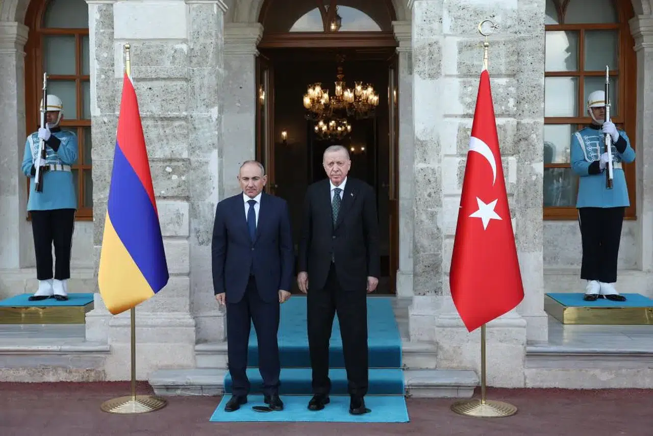 Cumhurbaşkanı Erdoğan, Paşinyan’ı kabul etti