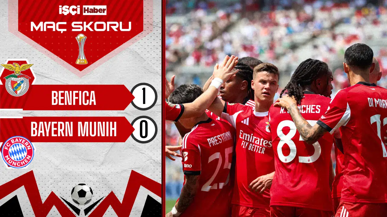 Benfica, Bayern Münih'i tek golle geçti! Grubunu lider tamamladı