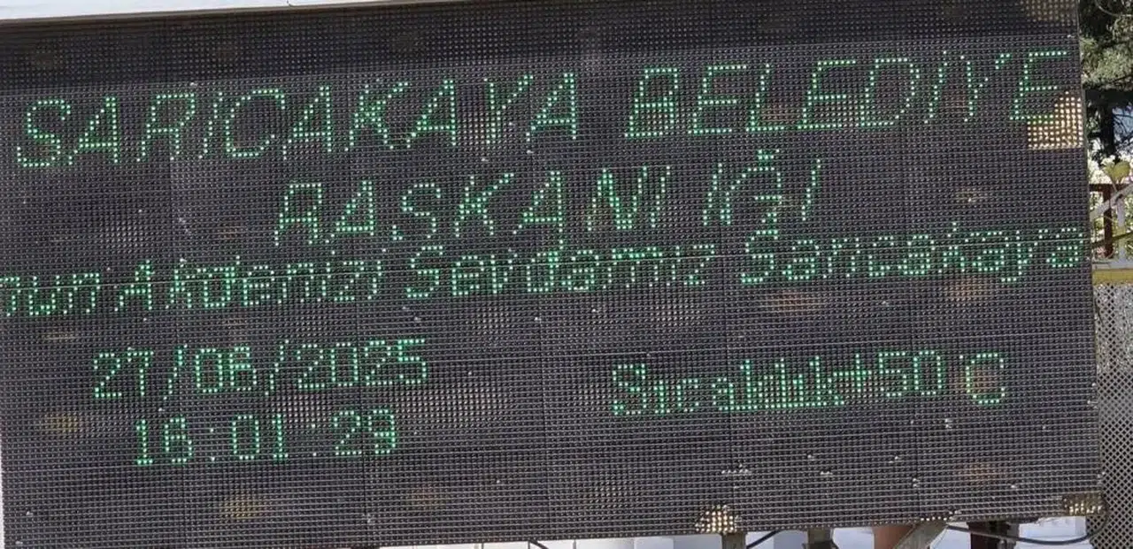 Eskişehir'de termometreler 50 dereceyi gördü!