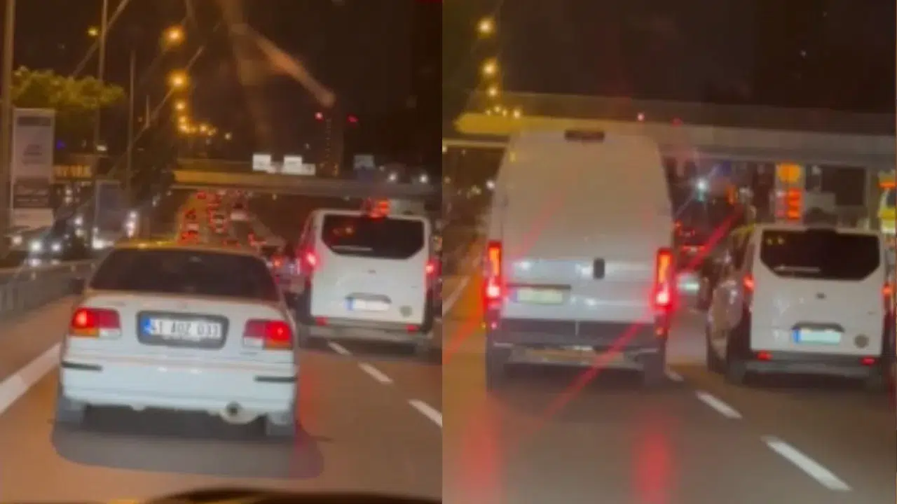 Tuzla'da minibüs dehşeti: Makas atarken otomobile çarptı
