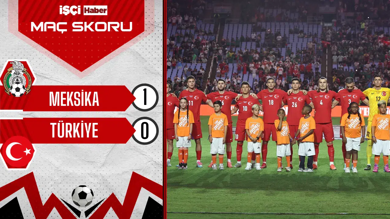 A Milli Takım'dan Meksika karşısında tatsız prova