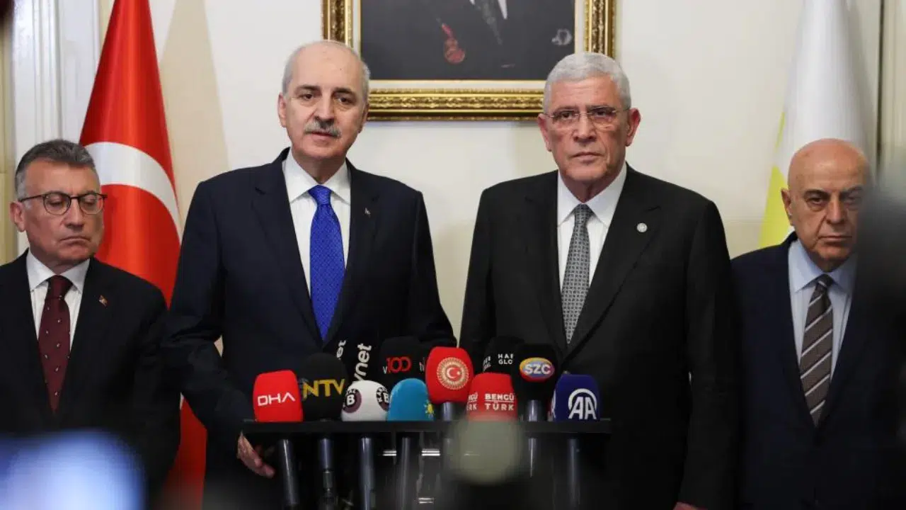TBMM Başkanı Kurtulmuş, İYİ Parti'yi ziyaret etti