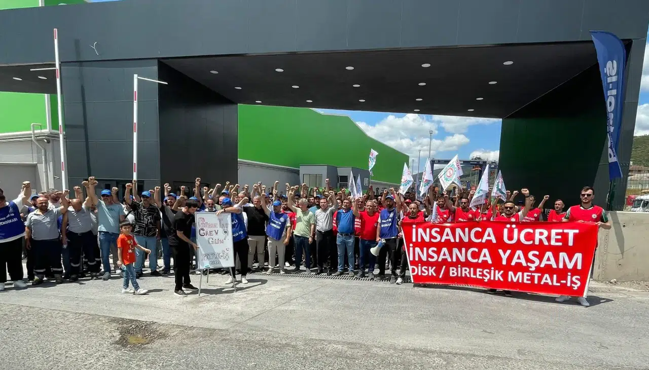 Fabrika satıldı, işçiler atıldı: Birleşik Metal-İş Accell'de grev başlattı!