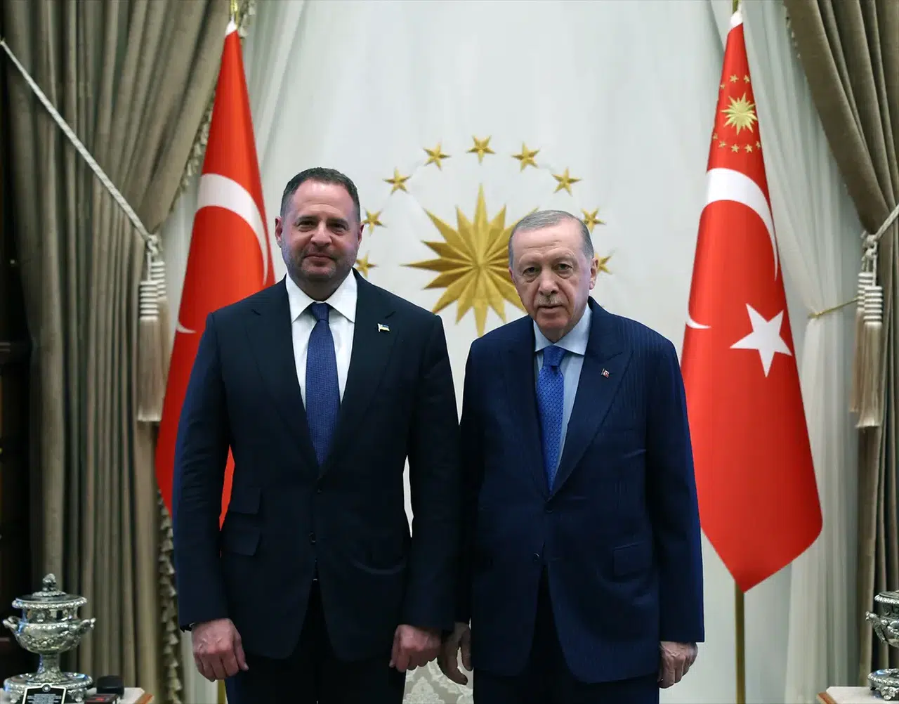 Kritik müzakere öncesi Ankara’da sürpriz kabul: Cumhurbaşkanı Erdoğan, Ukrayna Devlet Başkanlığı Ofisi Başkanı Yermak ile görüştü