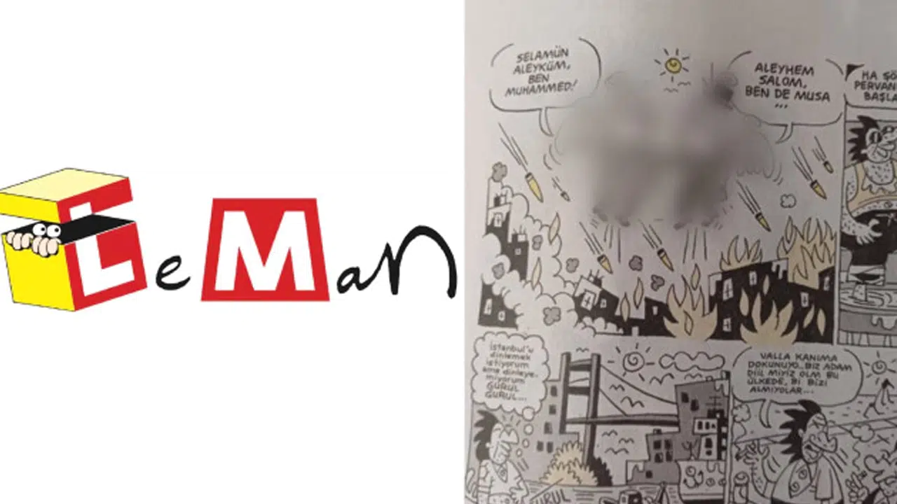 Tepki çeken karikatürün ardından Leman Dergisi’nden ilk açıklama