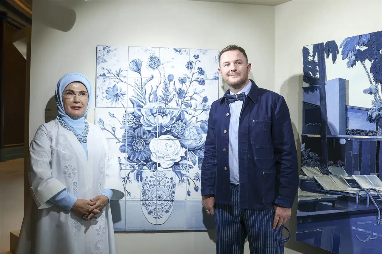 Emine Erdoğan 'Bahçedeki Sırlar' sergisinin açılışını yaptı!